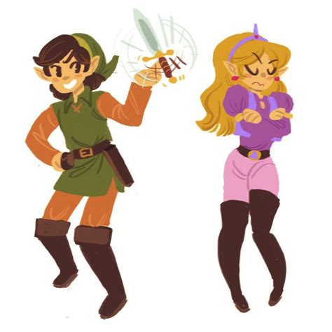 Zelda and Link fuck Animation